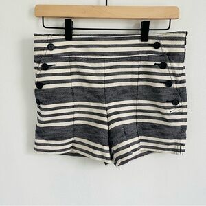 SALE! Striped Black and White Women's Shorts